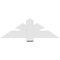 Ekena Millwork Redmond Architectural Grade PVC Gable Bracket, 48"W x 16"H x 2"D x 6"F, 8/12 Pitch GBP048X16X0206RED00 - alternate 2